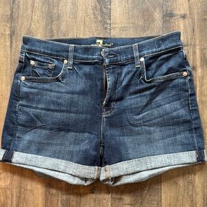 7 For All Mankind Original Mid Roll Jean Short | Style AU5121067 | Size 29